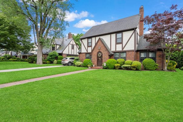 Backyard, Exterior, Facade, Brick Facade, Tudor Revival