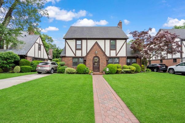 Exterior, Facade, Brick Facade, Tudor Revival
