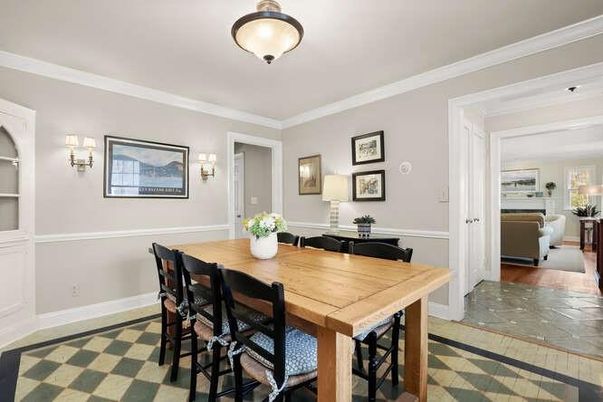 Dining room, Interior, Wood Texture Flooring