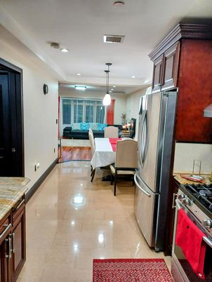 Dining room, Interior, Kitchen, Pendant Lights, Recessed Lighting, Stainless Steel Appliances