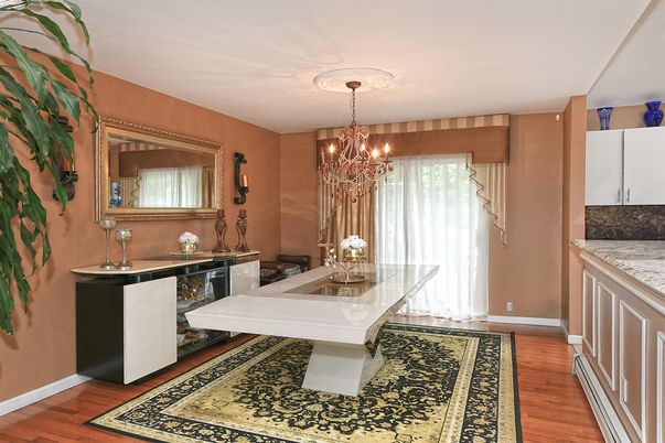 Chandelier, Interior, Wood Texture Flooring