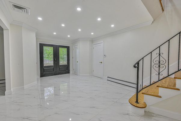 Interior, Marble, Recessed Lighting