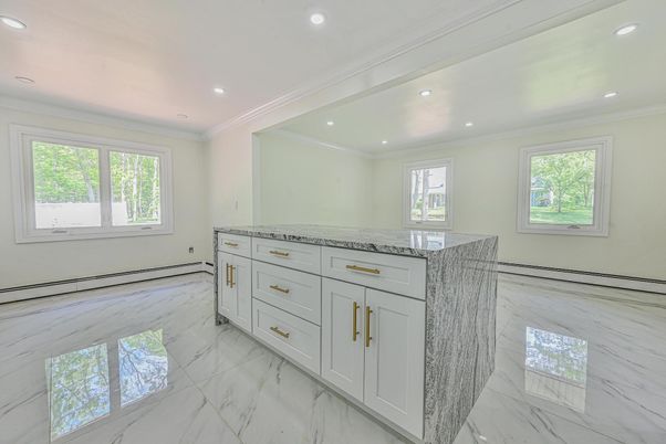 Interior, Marble, Recessed Lighting