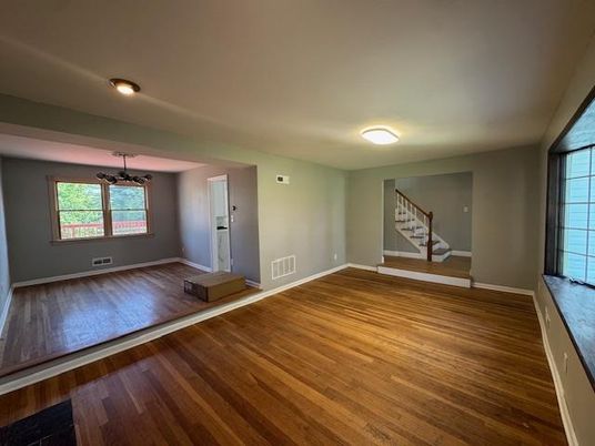 Empty room, Interior, Wood Texture Flooring