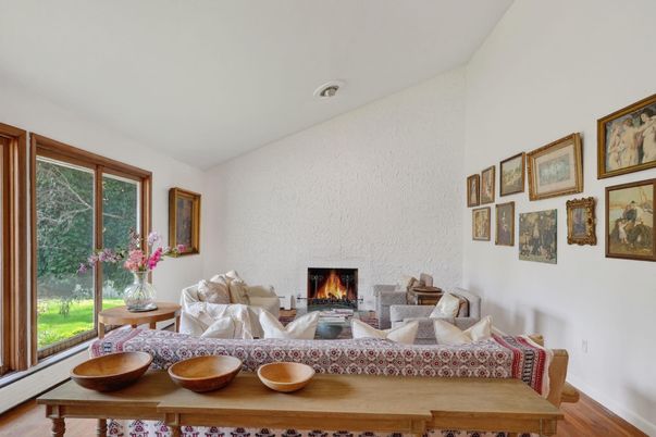 Fireplace, Interior, Living room, Wood Texture Flooring
