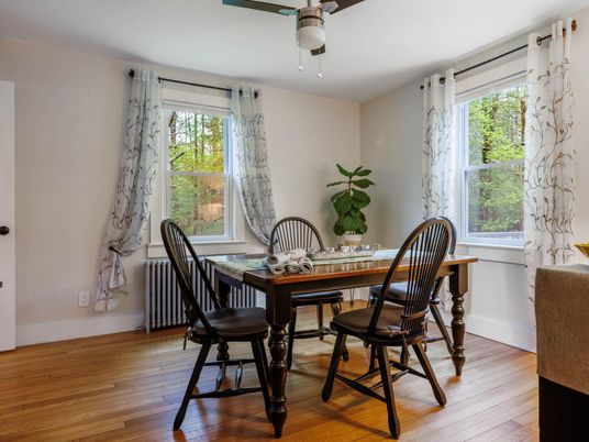 Dining room, Interior, Wood Texture Flooring