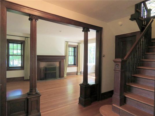 Fireplace, Interior, Wood Texture Flooring