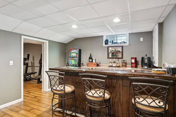 Interior, Recessed Lighting, Wood Texture Flooring