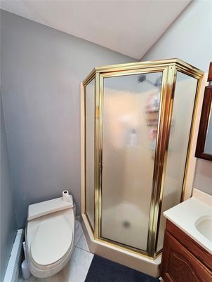Bathroom, Glass Shower, Interior, Marble