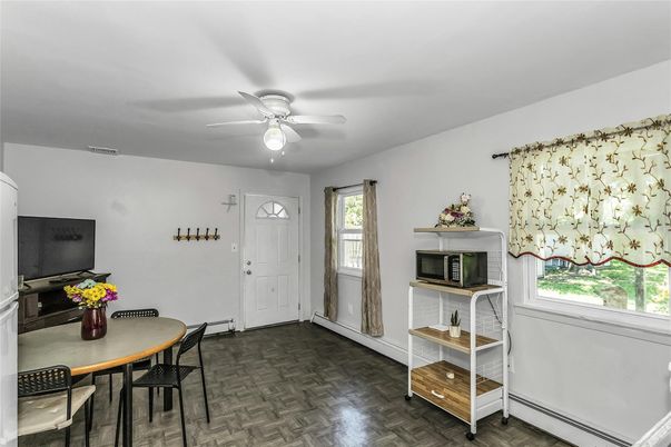 Dining room, Interior, Wood Texture Flooring