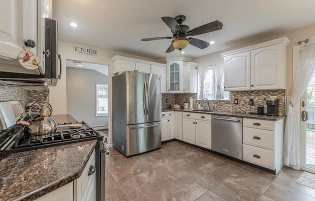 Interior, Kitchen, Recessed Lighting, Stainless Steel Appliances