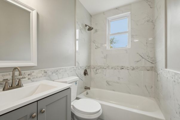 Bathroom, Interior, Marble Walls