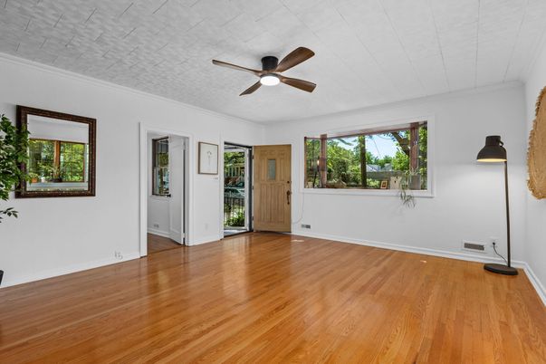 Empty room, Interior, Wood Texture Flooring