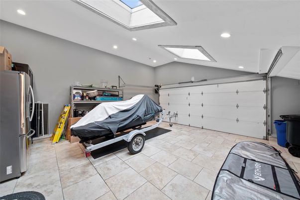 Garage, Interior, Recessed Lighting