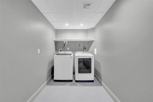 Interior, Recessed Lighting, Washer