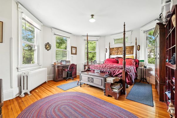 Bedroom, Home Office, Interior, Wood Texture Flooring