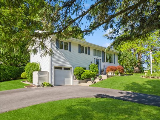 Attached, Backyard, Exterior, Facade, Raised Ranch