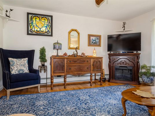 Fireplace, Interior, Wood Texture Flooring