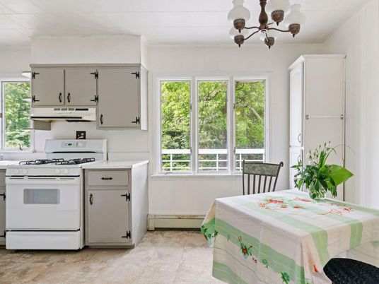 Dining room, Interior, Kitchen