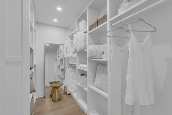 Interior, Recessed Lighting, Walk-in Closets, Wood Texture Flooring
