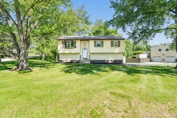 Attached, Backyard, Detached Garage, Exterior, Facade, Raised Ranch