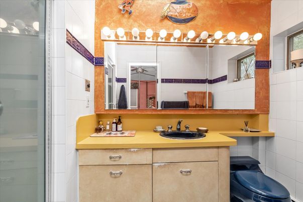 Bathroom, Dual Sink Vanities, Glass Shower, Interior