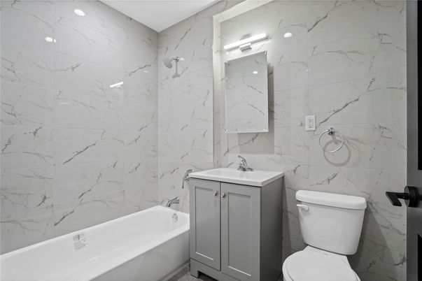 Bathroom, Interior, Marble Walls