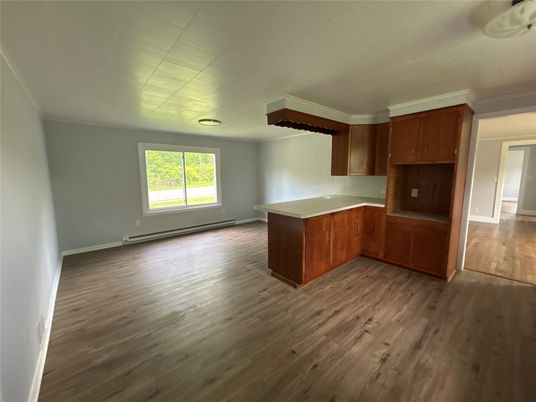 Empty room, Interior, Wood Texture Flooring