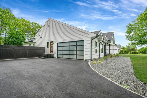 Attached, Backyard, Exterior, Facade, Farmhouse