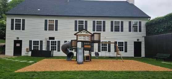 Backyard, Exterior, Facade, Georgian