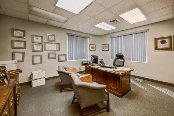 Home Office, Interior, Recessed Lighting