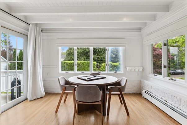 Dining room, Interior, Wood Texture Flooring