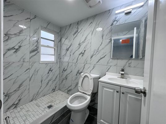 Bathroom, Interior, Marble Walls