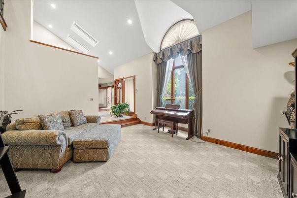 Interior, Living room, Piano, Recessed Lighting