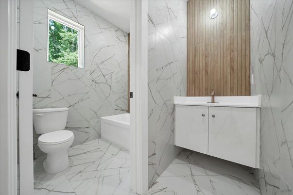 Bathroom, Interior, Marble, Marble Walls