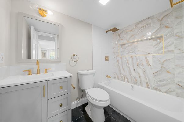 Bathroom, Interior, Marble Walls
