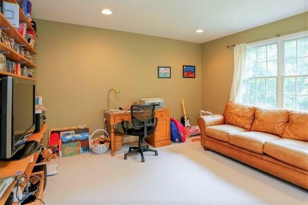 Home Office, Interior, Recessed Lighting
