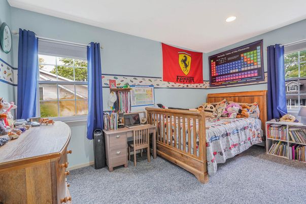 Bedroom, Home Office, Interior, Recessed Lighting