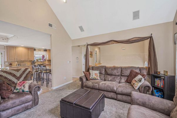 Interior, Kitchen, Living room, Recessed Lighting