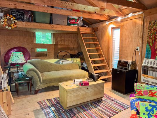 Interior, Living room, Wooden Beams, Wood Texture Flooring, Wooden Walls