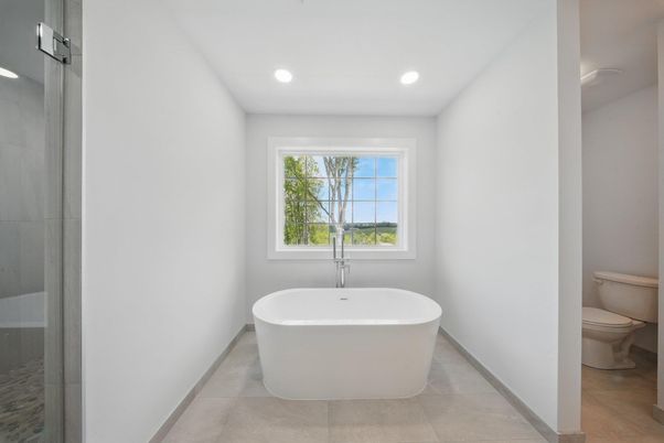 Bathroom, Free Standing Baths, Interior, Recessed Lighting