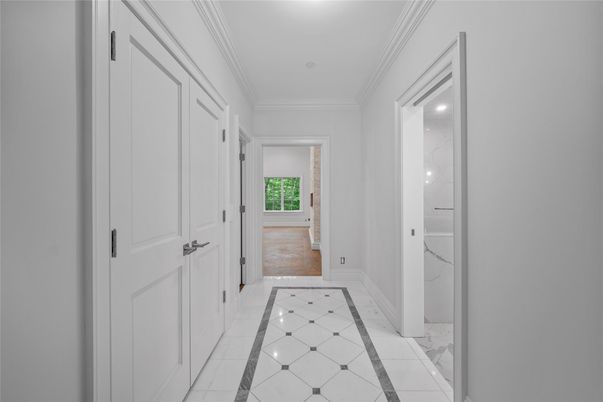 Interior, Marble, Recessed Lighting