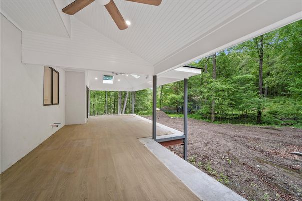 Exterior, Wood Texture Flooring