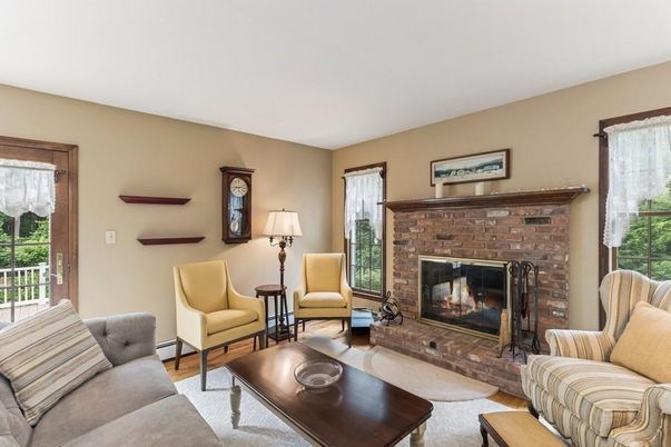 Fireplace, Interior, Living room, Wood Texture Flooring
