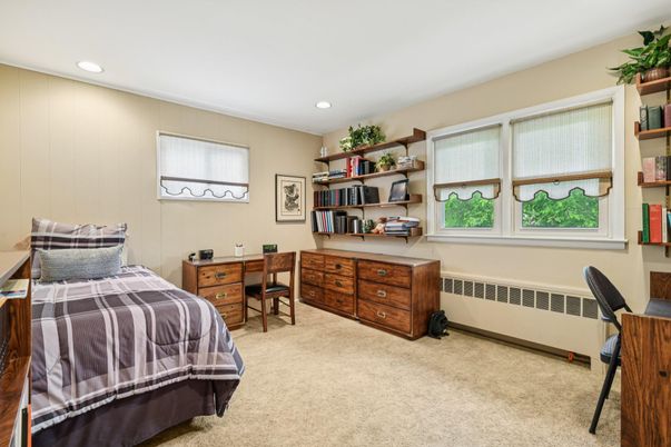 Bedroom, Home Office, Interior, Recessed Lighting