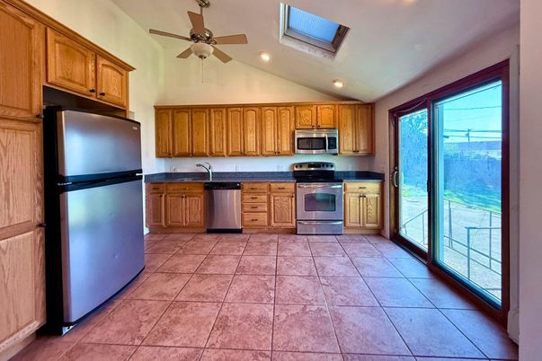 Interior, Kitchen, Recessed Lighting, Stainless Steel Appliances