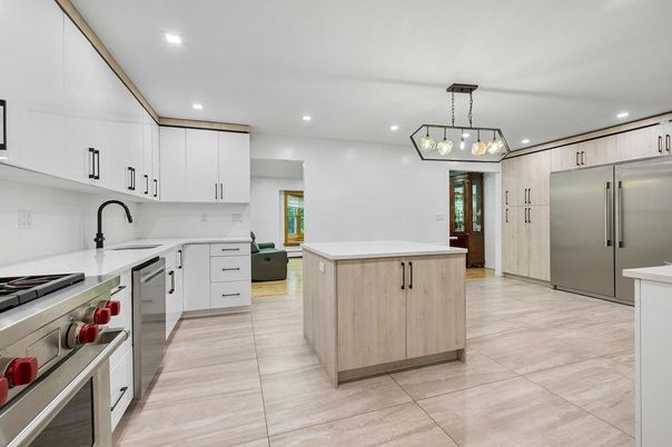 Interior, Kitchen, Pendant Lights, Recessed Lighting