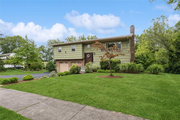 Attached, Backyard, Exterior, Facade, Raised Ranch