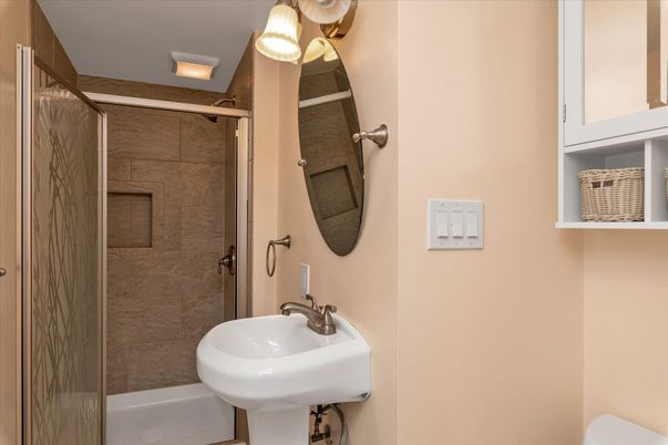 Bathroom, Glass Shower, Interior
