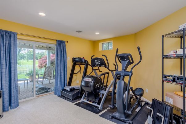 Fitness Equipment, Interior, Recessed Lighting